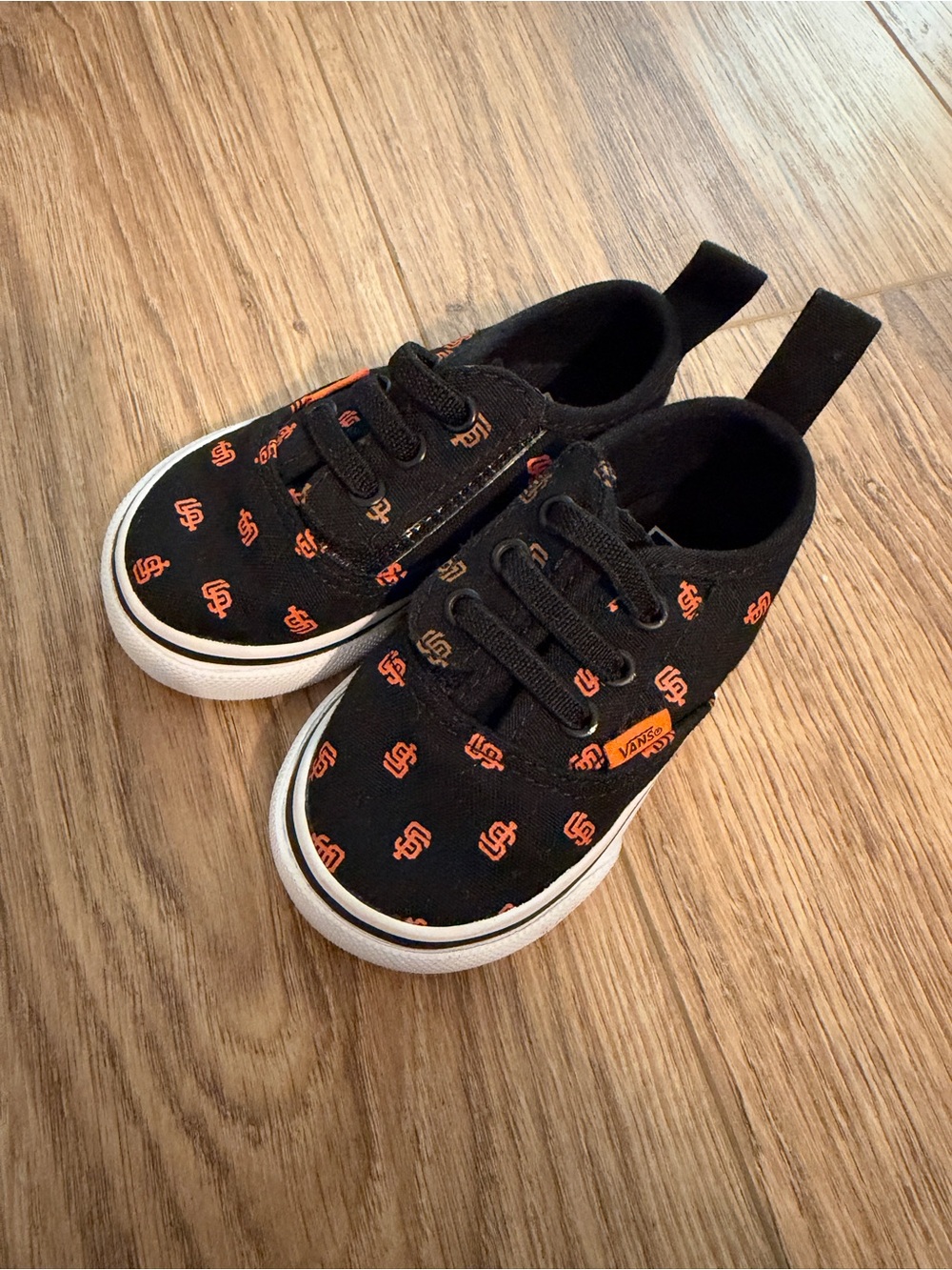 Baby SF giants Vans - 4